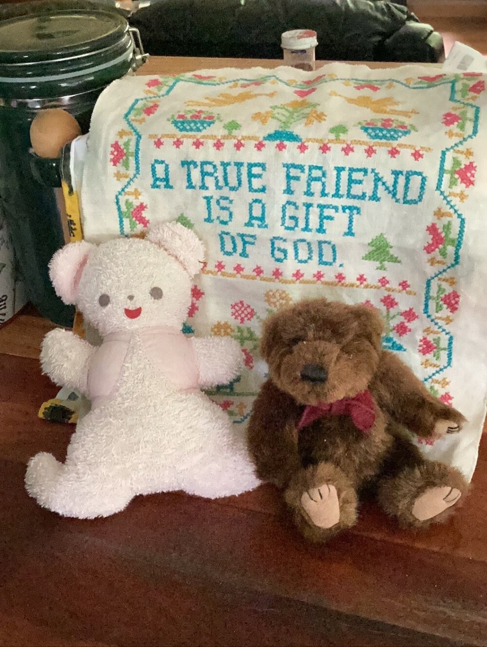 💖 Salt & Pepper Smokey Bear, TROUT Vintage - Picture 14 of 16